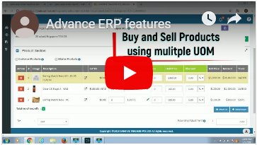 Advance ERP features
