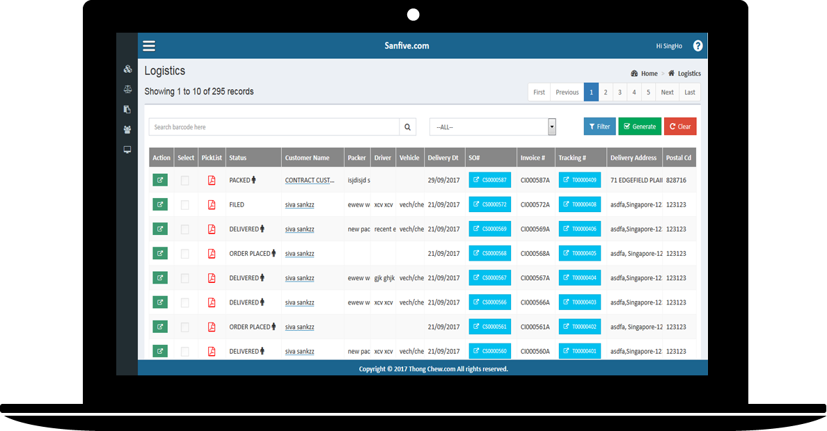 Administrator Dashboard